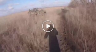 Fighting in the Bakhmut direction from the first person of a Ukrainian military man
