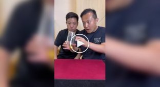 Даже прозрачные стаканы не помогают понять фокус