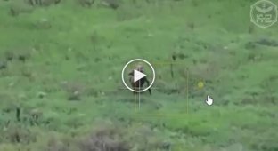 A drone with a remote detonation gave the occupier a light