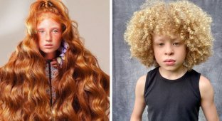 16 children whose appearance is so bright and unusual that it is impossible not to admire it (17 photos)