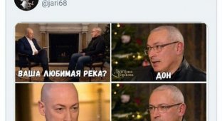 Шутки и мемы по мотивам интервью Дмитрия Гордона с Михаилом Ходорковским (20 фото)