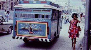 31 цветная фотография, документирующая жизнь Гаити в 1970-е (31 фото)