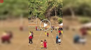 Естафета перетворилася на справжній хаос: діти збилися з курсу