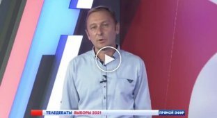 Депутат Олег Северенко ушел из прямого эфира по странной причине