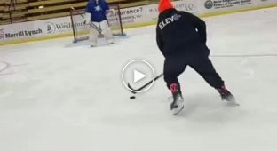 This is hockey technique.