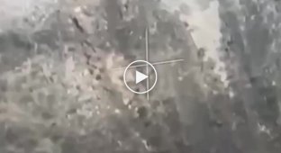 Unsuccessful attack of the Russian military in the Bakhmut direction with the support of two BTR-82A