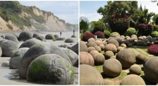 In different corners of the world there are perfectly even balls: where did they come from? (8 photos)