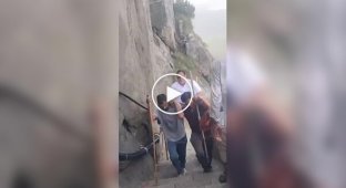 В Индии туристы с деньгами могут не утруждать себя подъемом на гору Гирнар