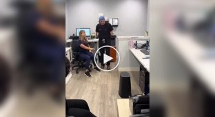 A funny prank at work