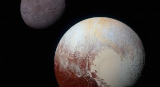 Один год спустя: Топ-10 открытий на Плутоне (10 фото)