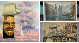 30 paintings from a thrift store that were given a new life (31 photos)
