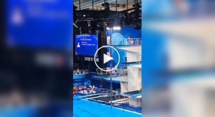 Как выглядит красивый прыжок в воду