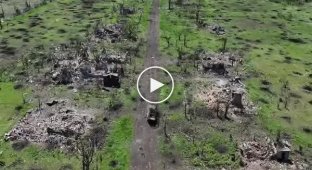 Scorched earth and destroyed enemy equipment__ what Rabotino looks like after numerous attacks by the Russian army