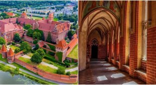 Marienburg - the largest medieval castle in the world (11 photos)