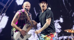 В Белоруссии таможенники уговорили музыкантов Red Hot Chili Peppers подписать диски группы Metallica (2 фото)