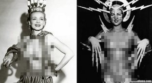 10 ретро-фото с очень странных конкурсов красоты XX века (11 фото)