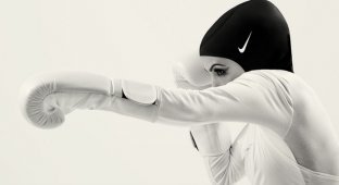 В продаже появился первый в мире спортивный хиджаб (12 фото)