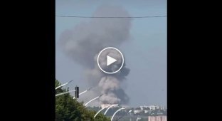 Взрыв во временно оккупированном Луганске