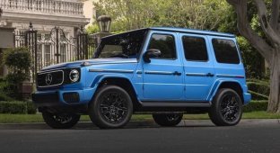 Electric "Gelik" crashed (3 photos)