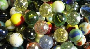 A riddle from childhood: why glass balls after all (3 photos + text)