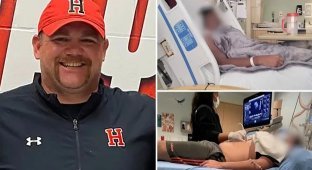 Тренер по футболу в качестве наказания заставил школьников отжиматься 400 раз (6 фото)