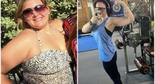 После смерти родителей американка весила 120 кг, но нашла в себе силы кардинально измениться (8 фото)