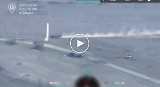Десантники знищили танк, 3 бронетранспортери, 2 гольф-кари, що перевозили ворожу піхоту на Курщині