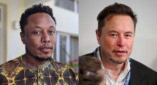 Elon Musk's son found in Kenya (2 photos)