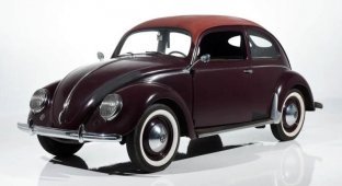 Volkswagen Beetle "Pretzel": a time capsule that is not even worth restoring (18 photos)