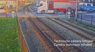 Даже знак не помог против особо одарённых (4 фото + 1 видео)