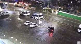 В Сызрани водитель скрылся после ДТП, сделав полицейский разворот