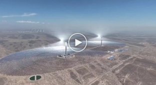 World's first powerful mirror-solar power station launched in China