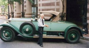 Аллен Свифт — человек, который 78 лет ездил на одном и том же Rolls-Royce (6 фото)