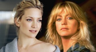 An unbreakable bond: Kate Hudson and her mother Goldie Hawn (8 photos)