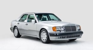 Найден самый дорогой в мире Mercedes-Benz 500 E (7 фото)