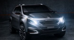 Peugeot Urban Crossover Concept - новинка от французского производителя (20 фото + видео)