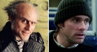Actors who played two very different roles in the same year (13 photos)