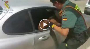 Не оставляйте свою собаку или ребенка в машине