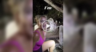 Девушка из Тик-тока которая приходит ночью на кладбища и отмывает могилы