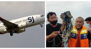 Обнаружено место крушения Boeing 737-500 в Индонезии (5 фото + 3 видео)