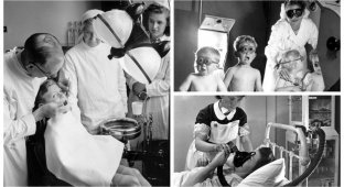 Архивные фотографии к 70-летию здравоохранения Великобритании (19 фото)