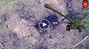 Бойцы 44 ОАБр уничтожили вражескую технику, артиллерийские установки и полевой склад с боеприпасами