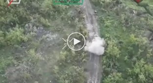 Бійці 5-ї ОШБр знищили бронетехніку та квадроцикл, на якому намагалися втекти росіяни, на Краматорському напрямку