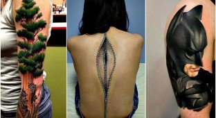 3D татуировки, которые потрясают своей реалистичностью (18 фото)