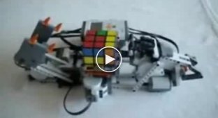 Автомат-робот по кубику-рубику
