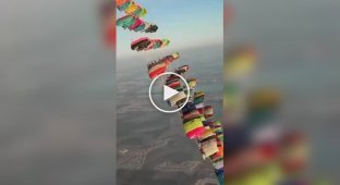 Parachutists set a record in Florida