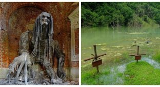 A traveler travels around Europe in search of creepy locations (22 photos)