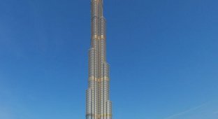 Потрясающий вид с самого высокого здания в мире (3 фото)