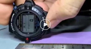 Годинник, що дозволяв вимірювати відстань за паперовими картами