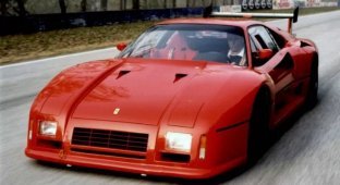 Раллийный Ferrari 288 GTO Evoluzione, ставший прототипом для Ferrari F40 (10 фото + 1 видео)